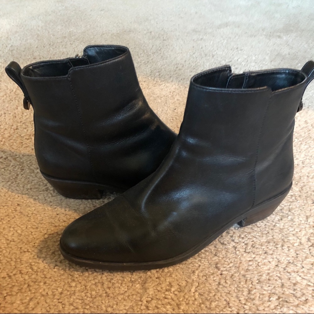 Coach Black Carmen ankle boots